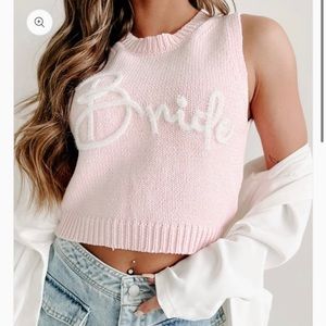 Le Lis Bride Sweater Tank